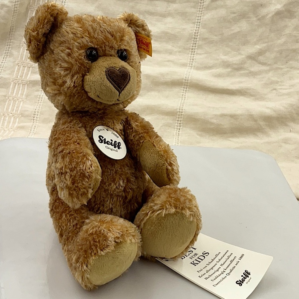 Steiff Cozy Sweet Heart Nose Brown Teddy Bear - Picture 2 of 5